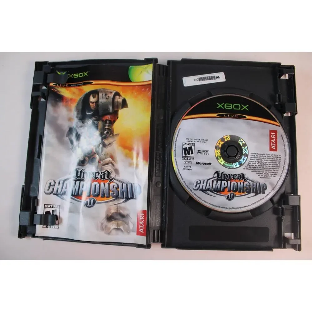 Unreal Championship (Original Microsoft Xbox) Authentic, tested/works